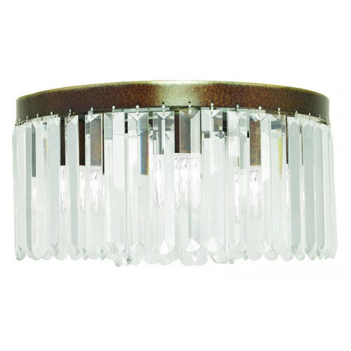 Livex Lighting, Ashton 5 Light Palacial Bronze Ceiling Mount