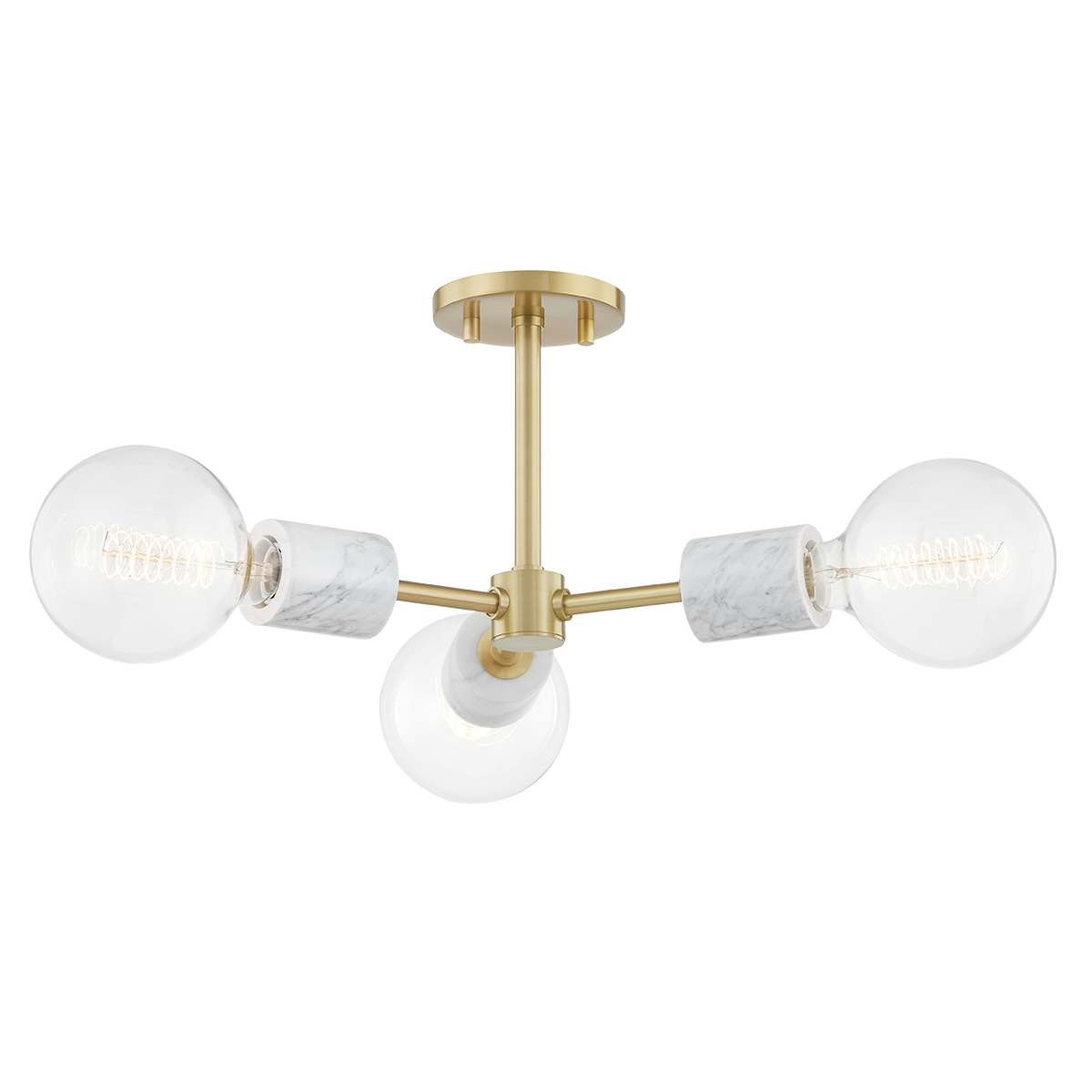 Mitzi, Asime 3 Light Semi Flush