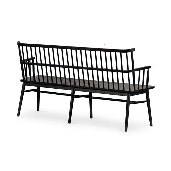 Four Hands, Aspen Large Bench - Black Oak