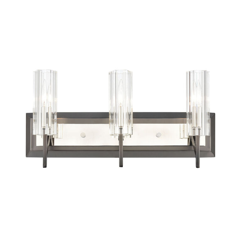 Elk Home, Aspire 20'' Wide 3 - Light Vanity Light - Black Nickel