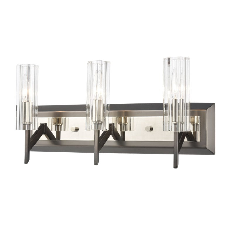 Elk Home, Aspire 20'' Wide 3 - Light Vanity Light - Black Nickel