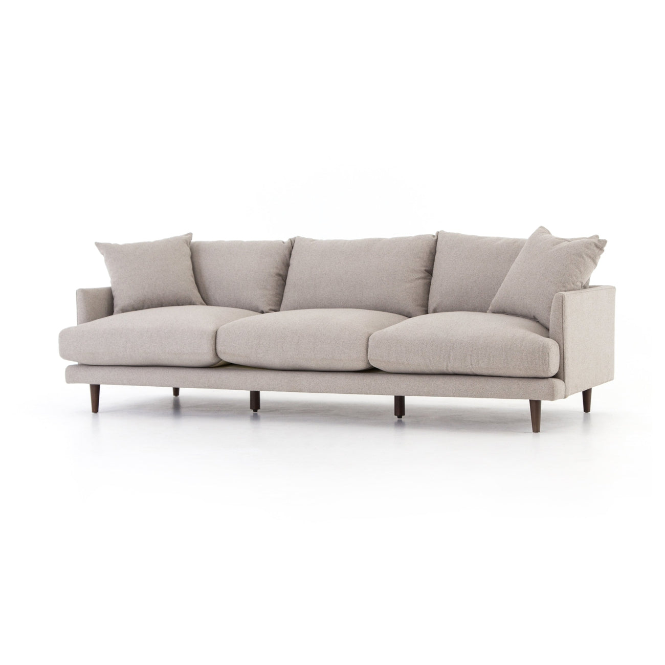 Four Hands, Astra Sofa - 98" - Fedora Pewter