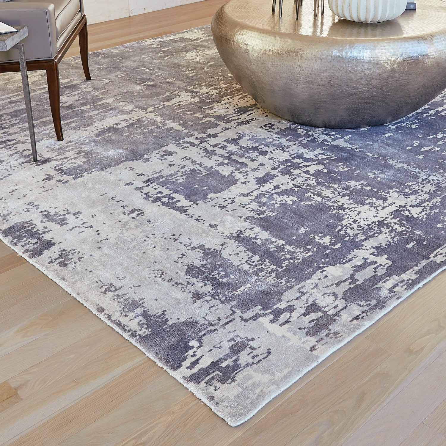 Global Views, Astral Rug - Grey Tones