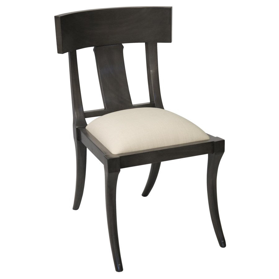 Noir, Athena Side Chair, Pale