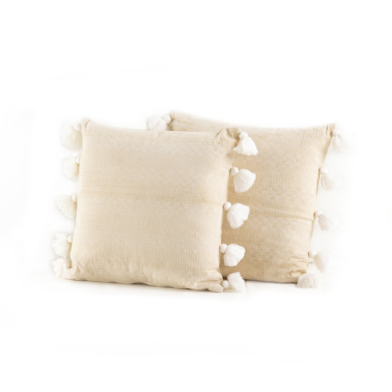 Four Hands, Atlantic Pillow-Atlantic Grey-Set 2-20"