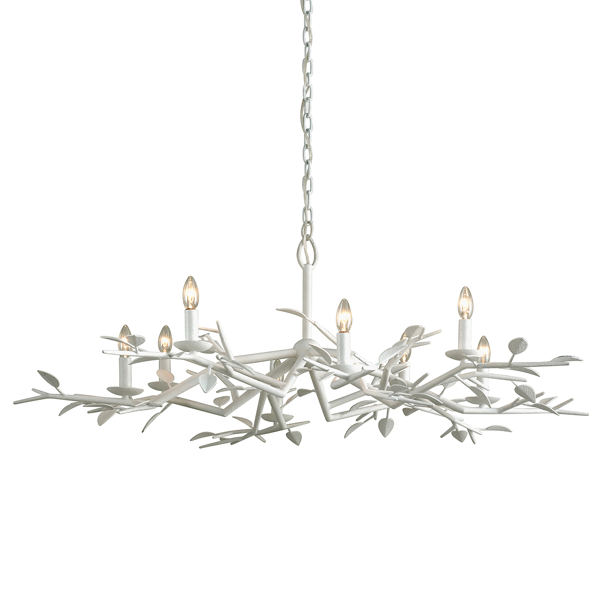 Troy Lighting, Aubrey 8 Light Chandelier