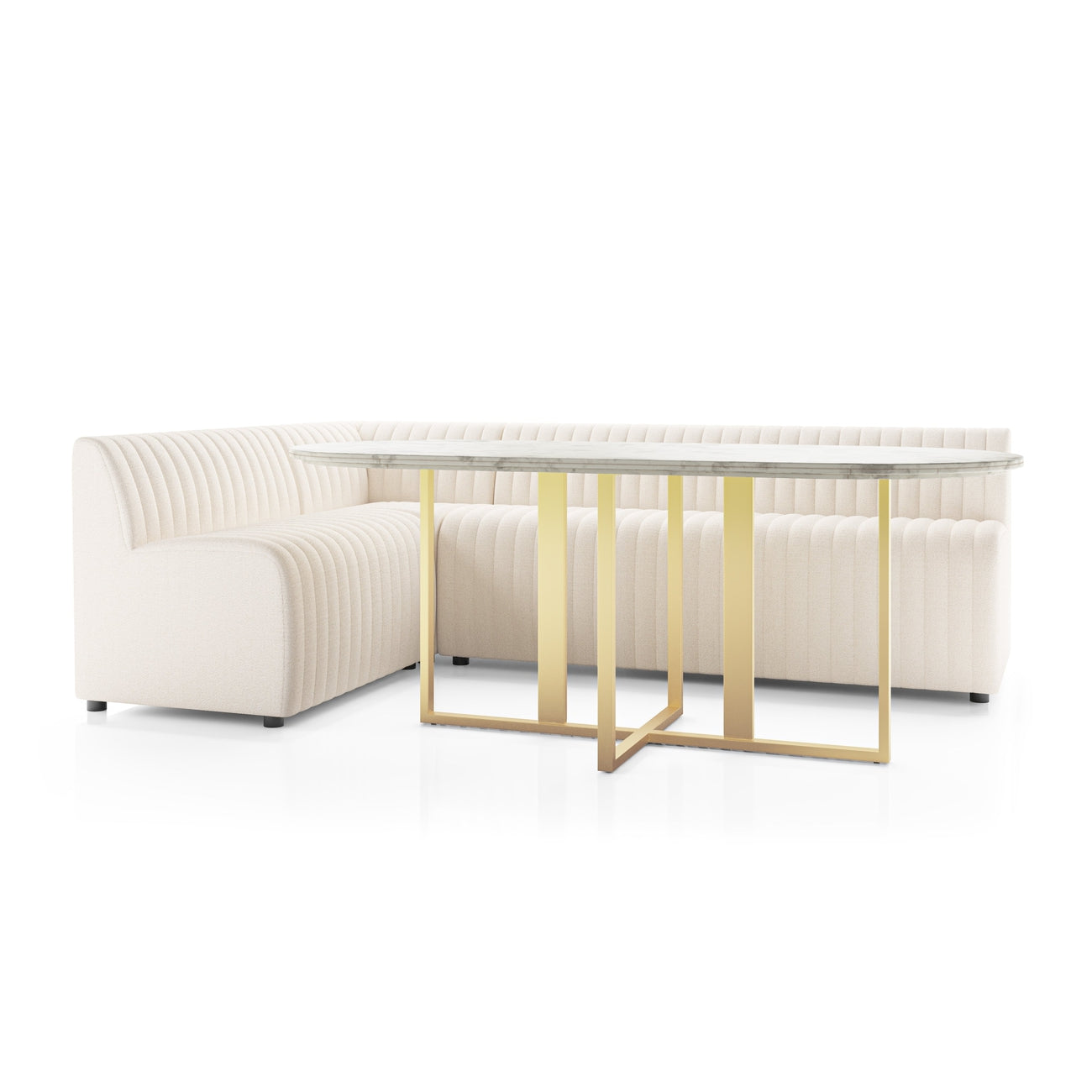 Four Hands, Augustine Dining Banquette - L Shape