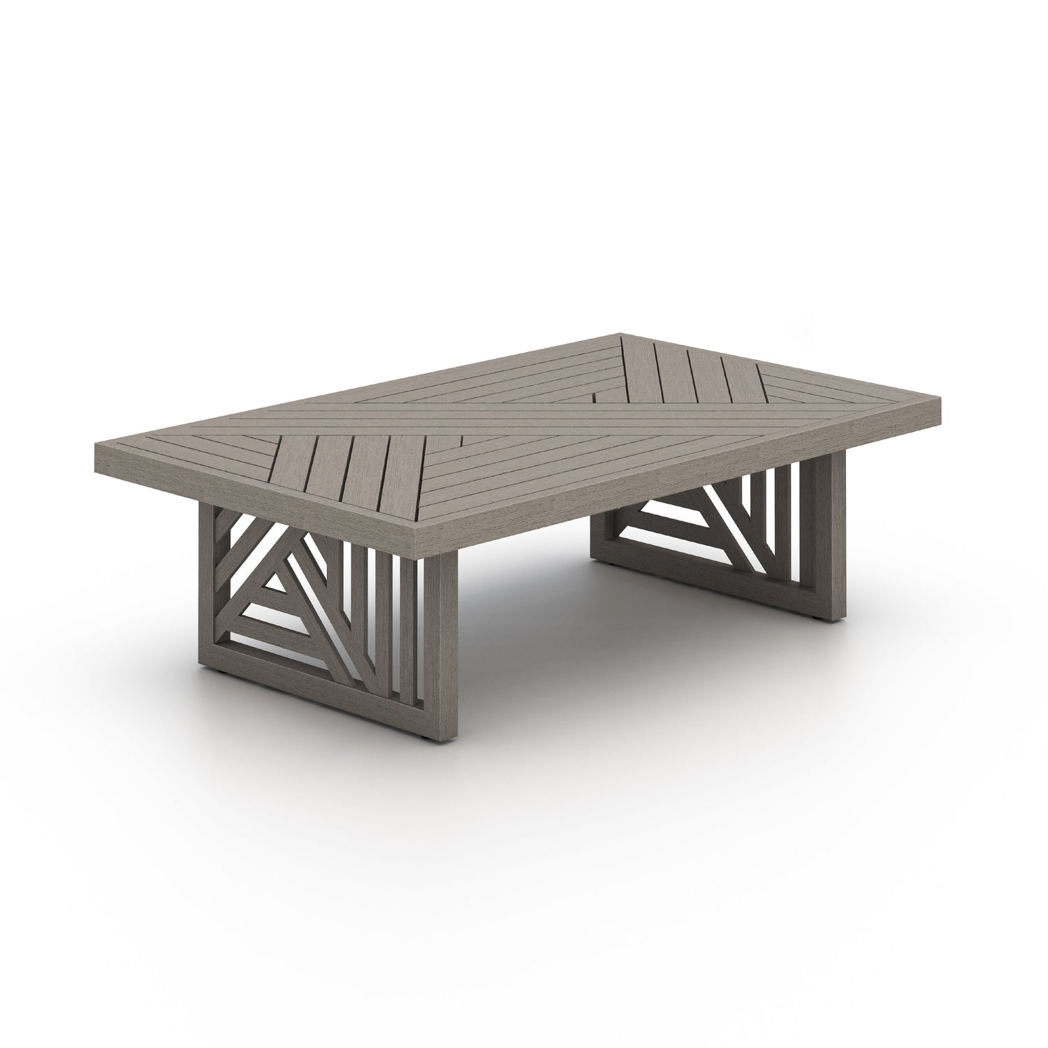 Four Hands, Avalon Outdoor Coffee Table - Grey