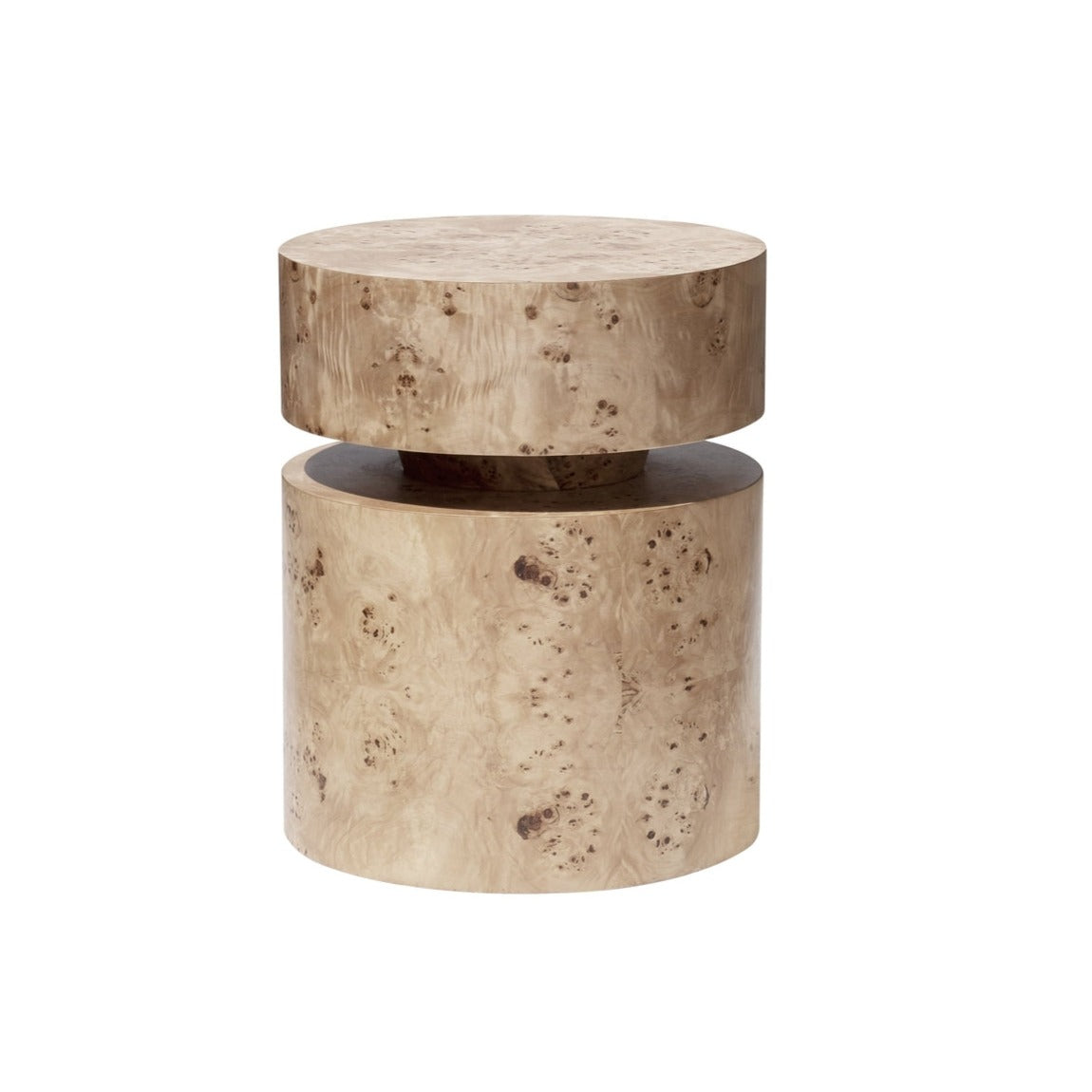 Precedent, Avenir Burl Side Table