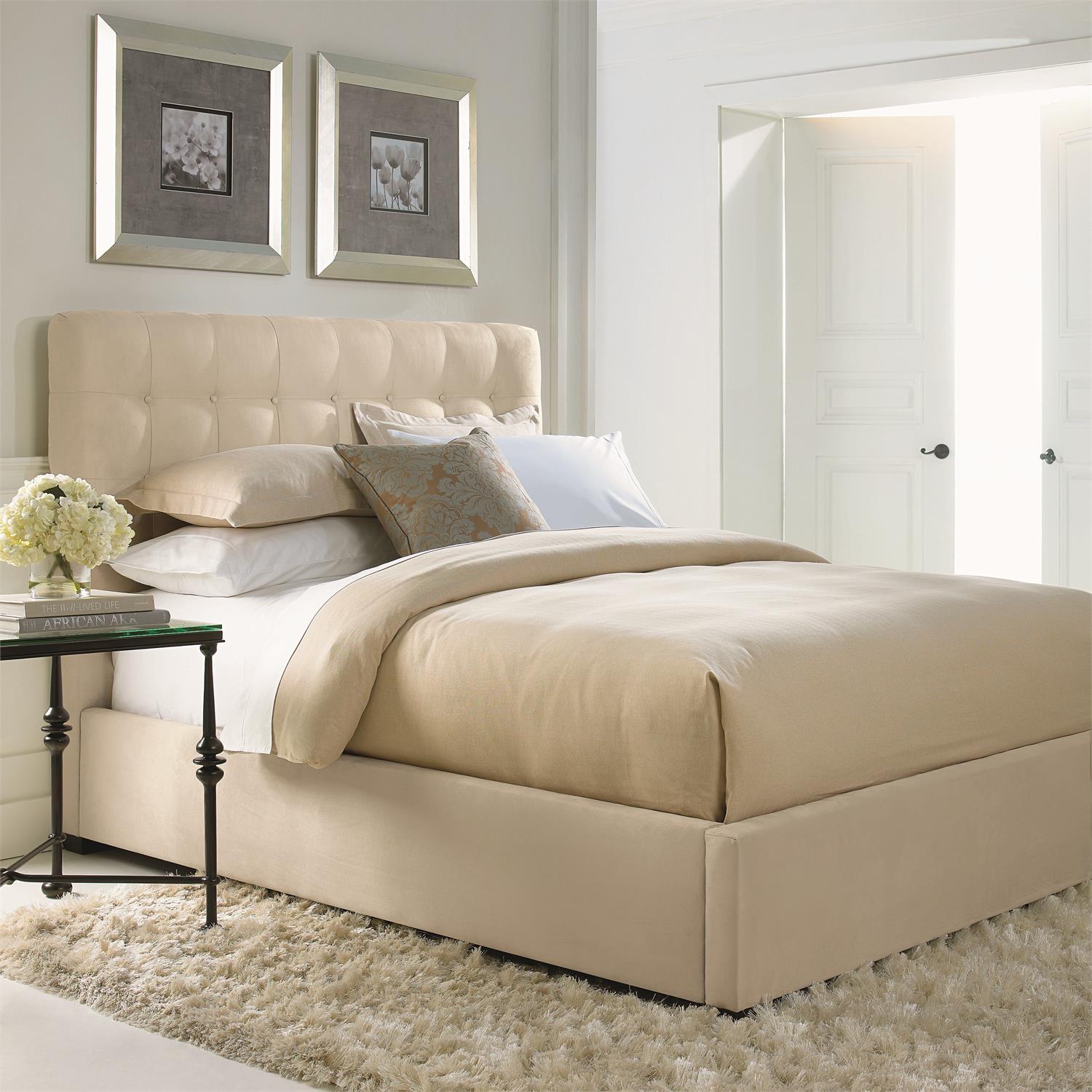 Bernhardt, Avery Fabric Panel Bed