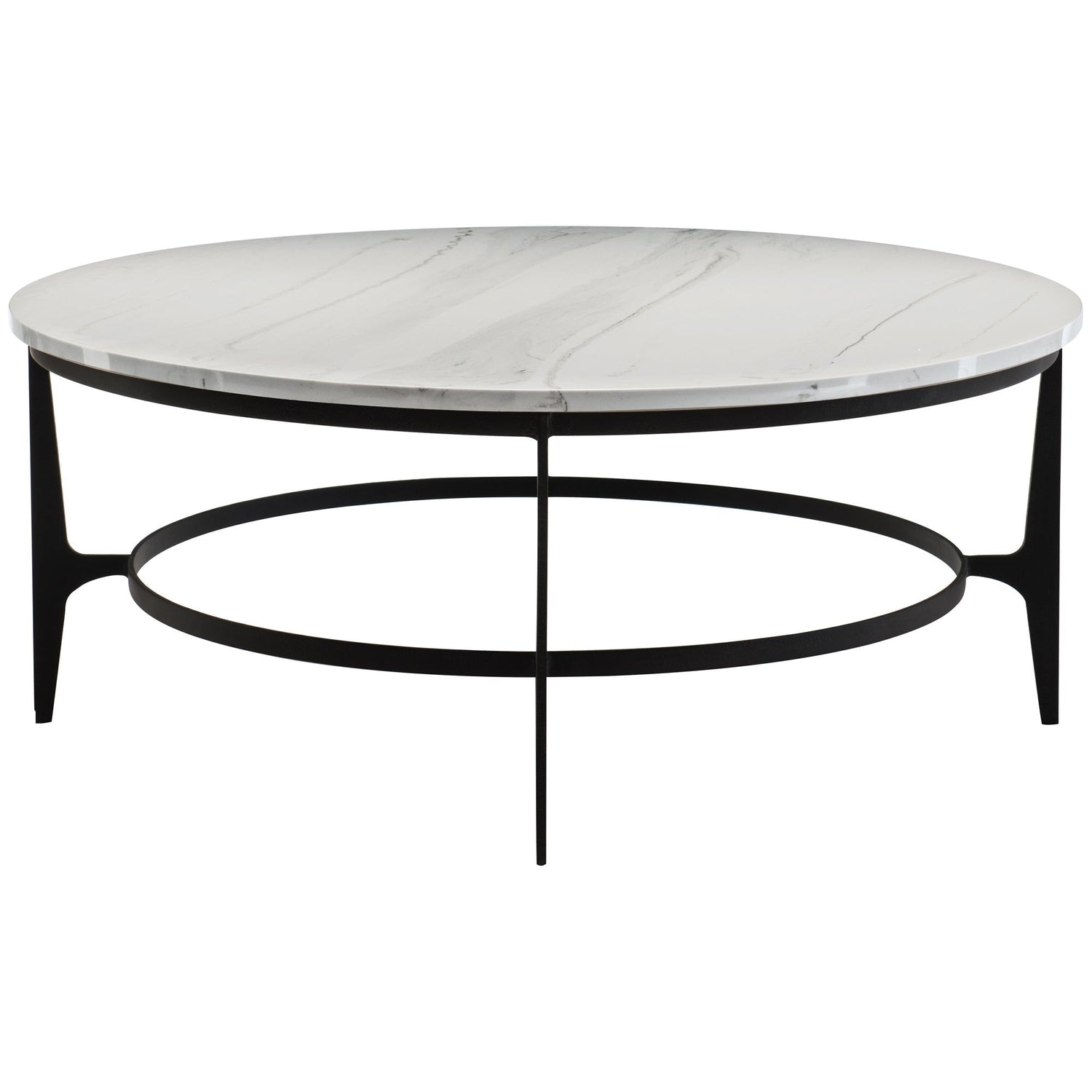 Bernhardt, Avondale Round Metal Cocktail Table