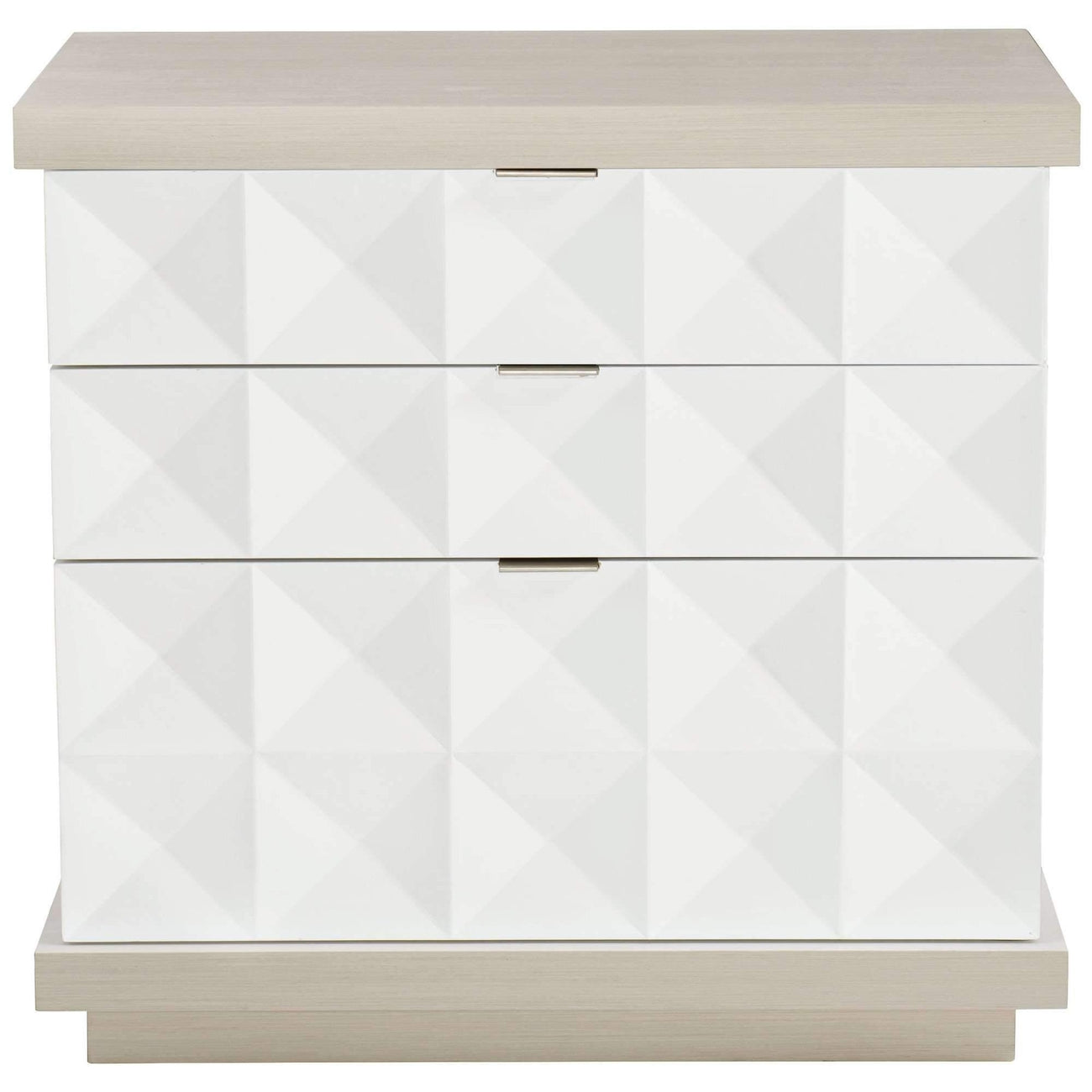 Bernhardt, Axiom Nightstand - White Linen Finish