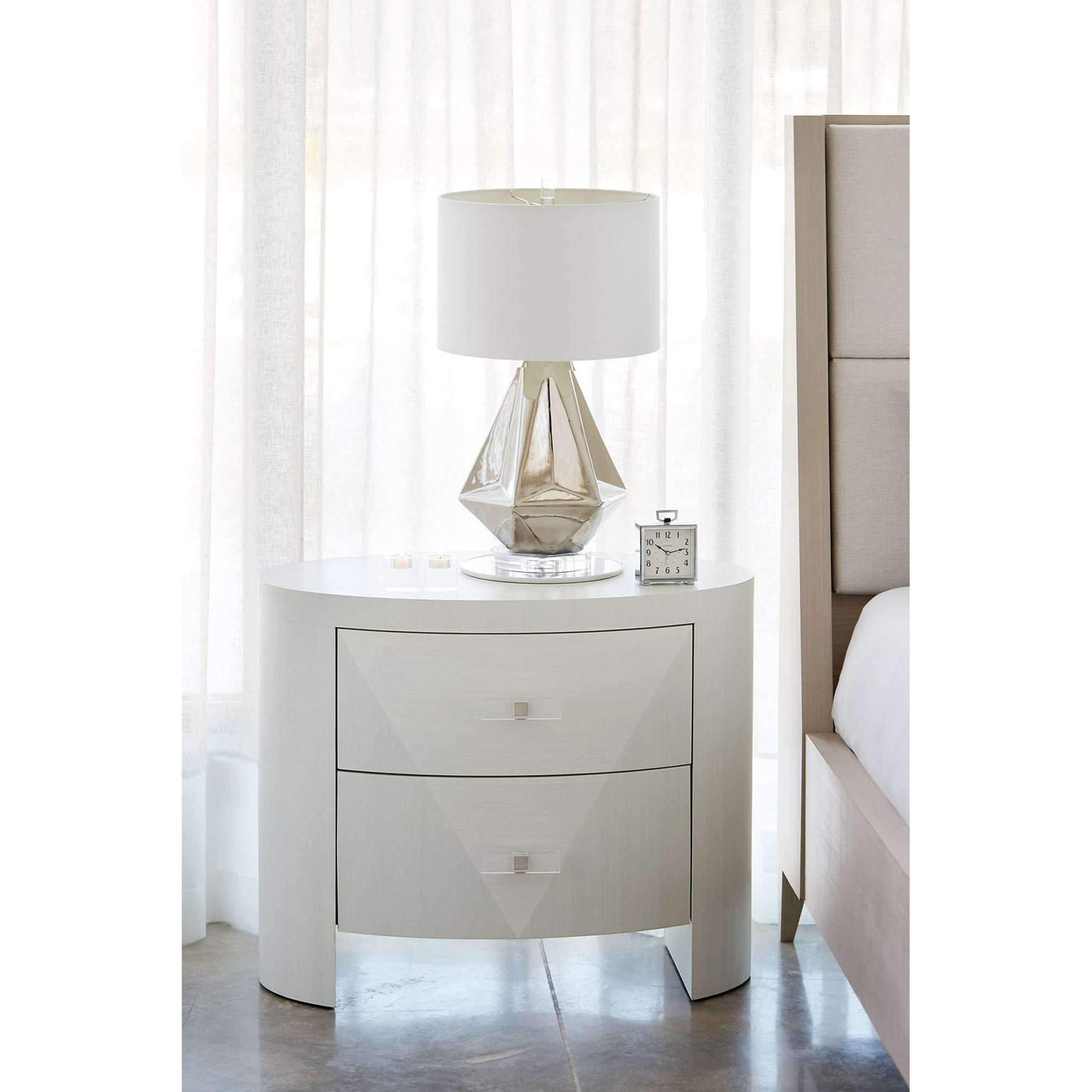 Bernhardt, Axiom Oval Nightstand