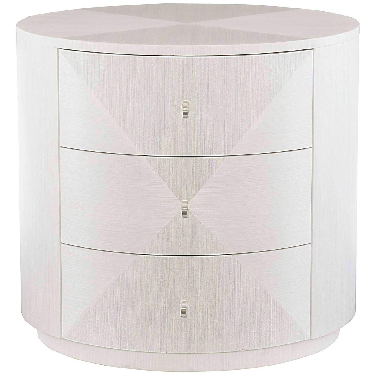 Bernhardt, Axiom Round Side Table - 3 Drawer