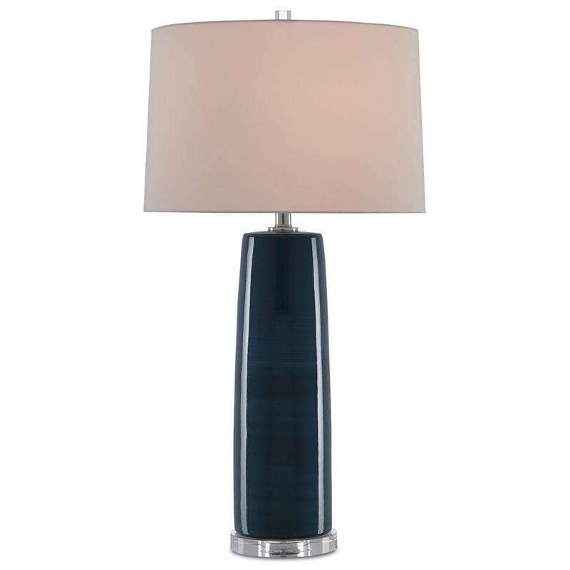 Currey, Azure Table Lamp