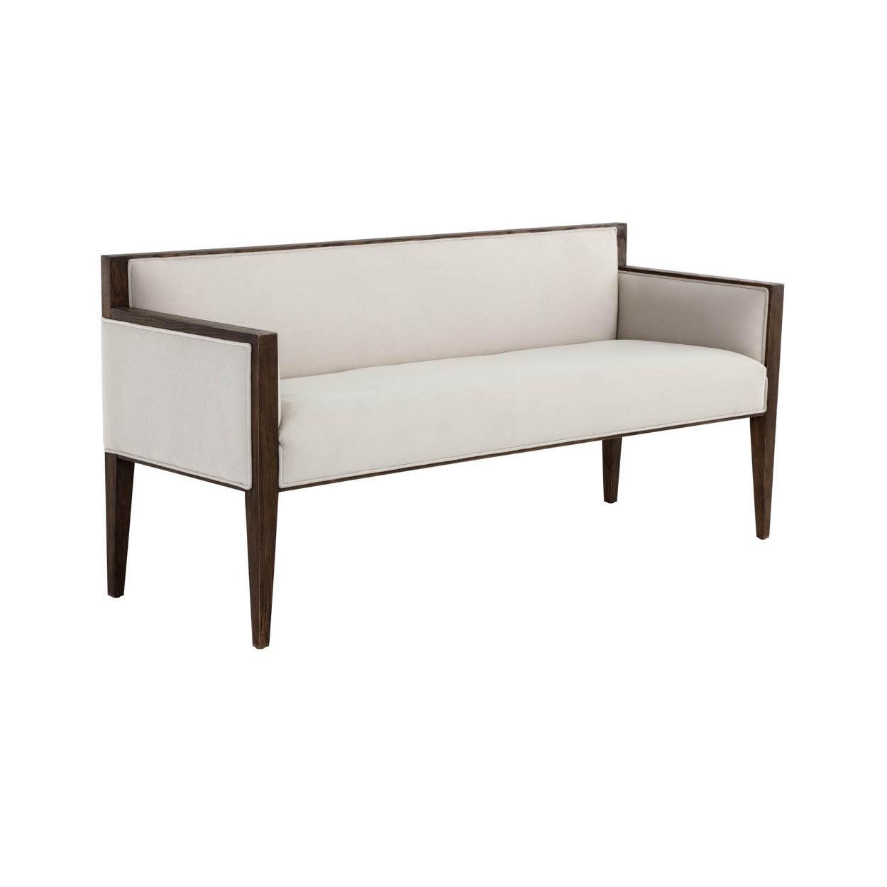 Sunpan, Babel Bench - Cube Mist Grey