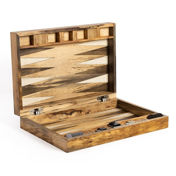 Four Hands, Backgammon - Spalted White