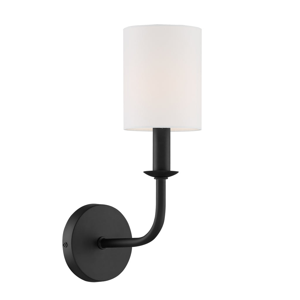 Crystorama Lighting Company, Bailey 1 Light Wall Mount