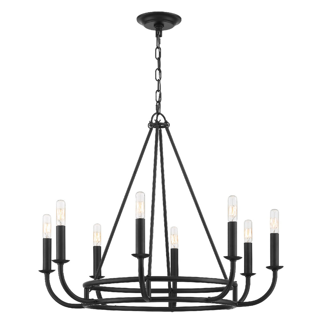 Crystorama Lighting Company, Bailey 8 Light Chandelier