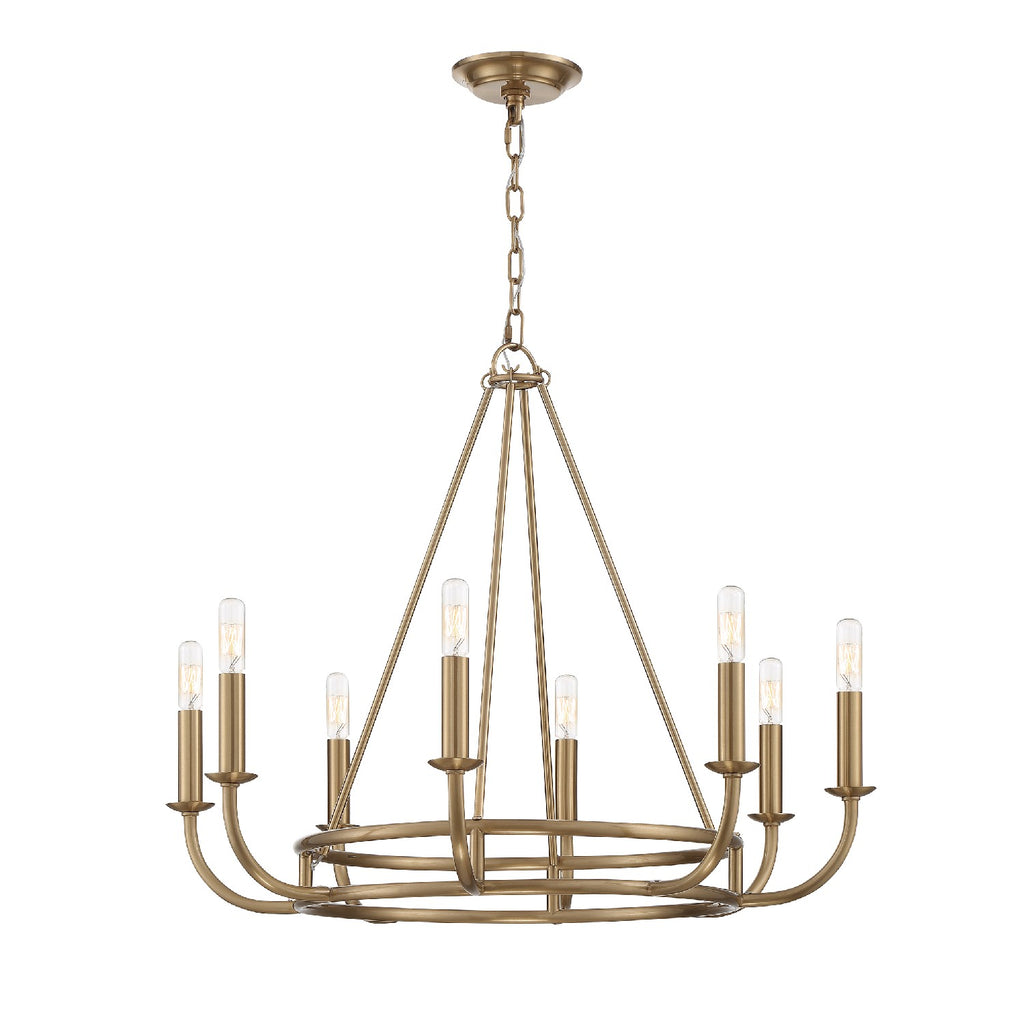 Crystorama Lighting Company, Bailey 8 Light Chandelier