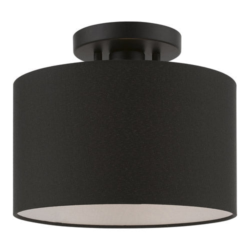 Livex Lighting, Bainbridge 1 Light Semi-Flush