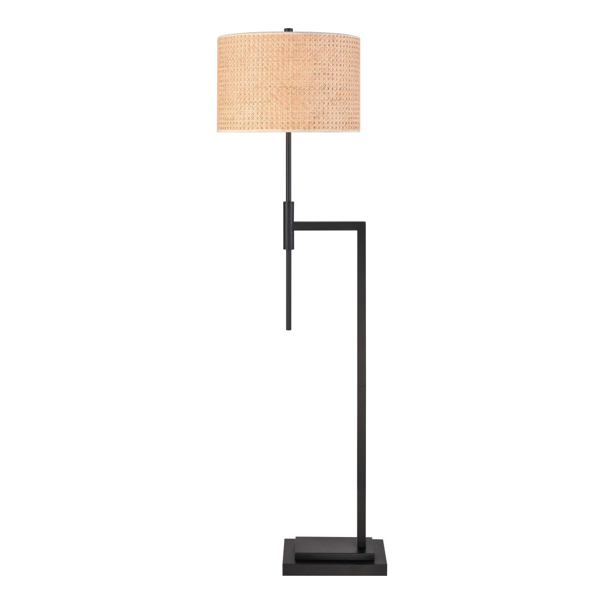 Elk Home, Baitz 62.5'' High 1-Light Floor Lamp - Matte Black