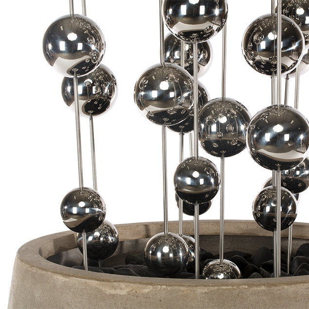 Gold Leaf Design Group, Ball Sway in Urbano Bell Planter