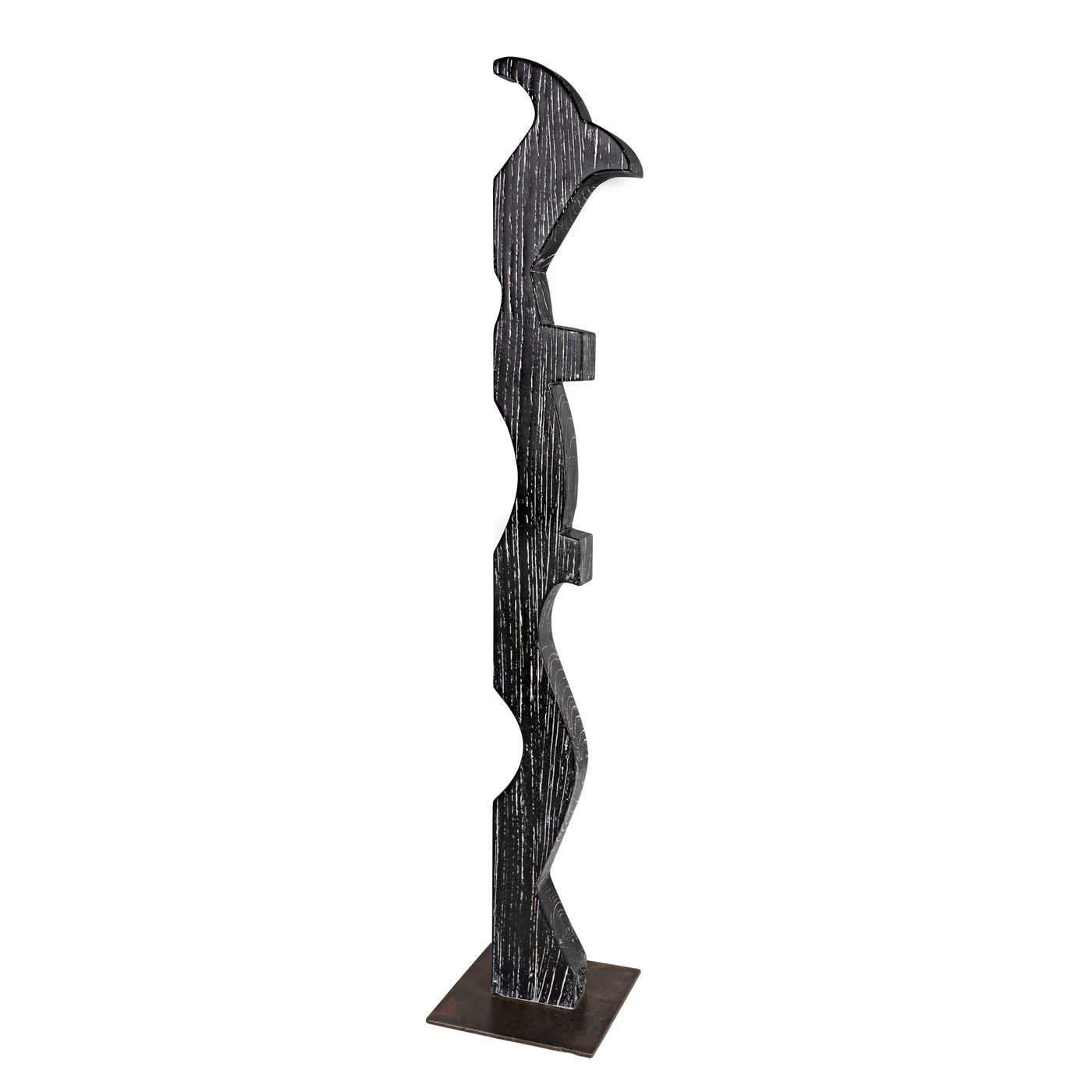 Noir, Balper Sculpture - Cinder Black