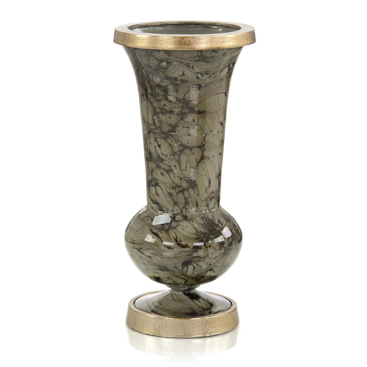 John Richard, Balustre Enameled Vase