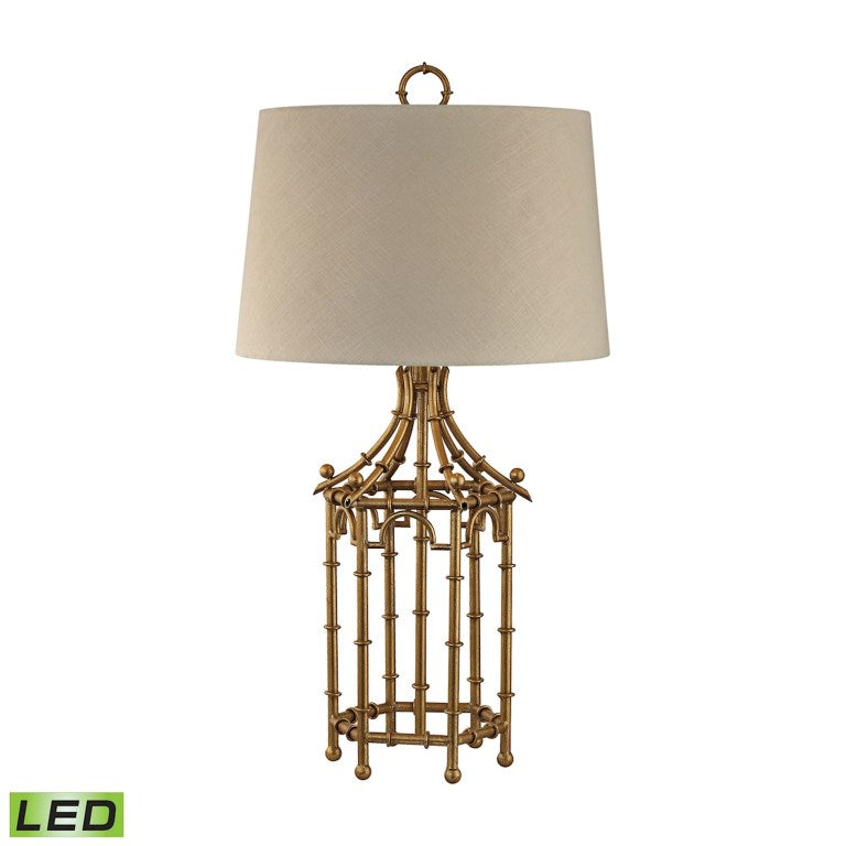 Elk Home, Bamboo Birdcage 32.25'' High 1 - Light Table Lamp