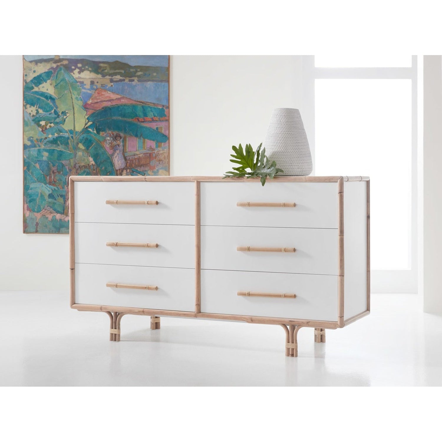 Somerset Bay Home, Bamboo Dresser