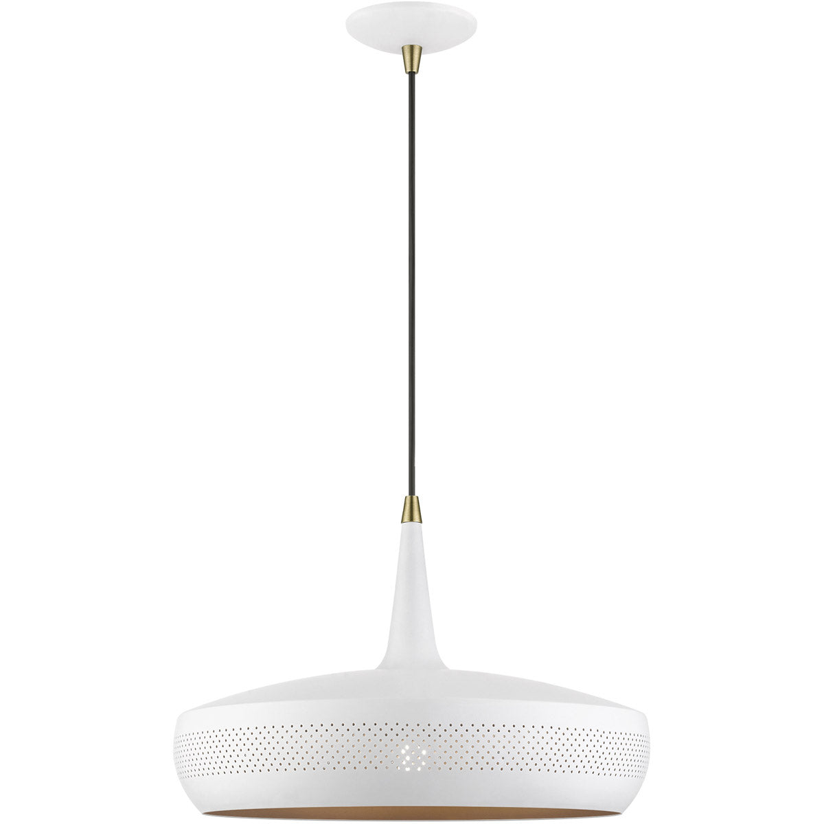 Livex Lighting, Banbury 1 Light 17 inch Pendant