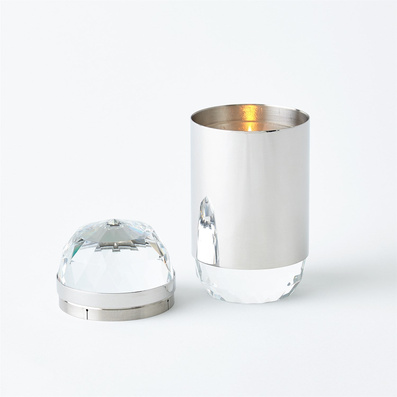 Global Views, Banded Crystal Candle