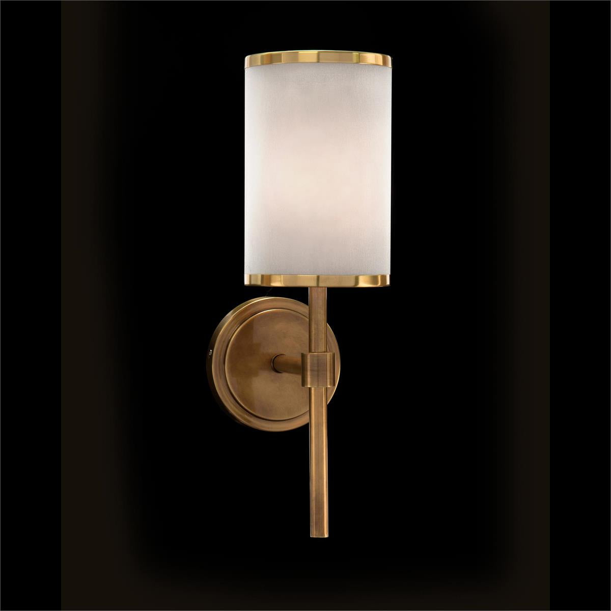 John Richard, Banded One - Light Wall Sconce