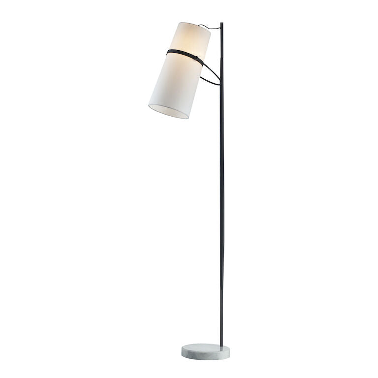 Elk Home, Banded Shade 70'' High 1 - Light Floor Lamp