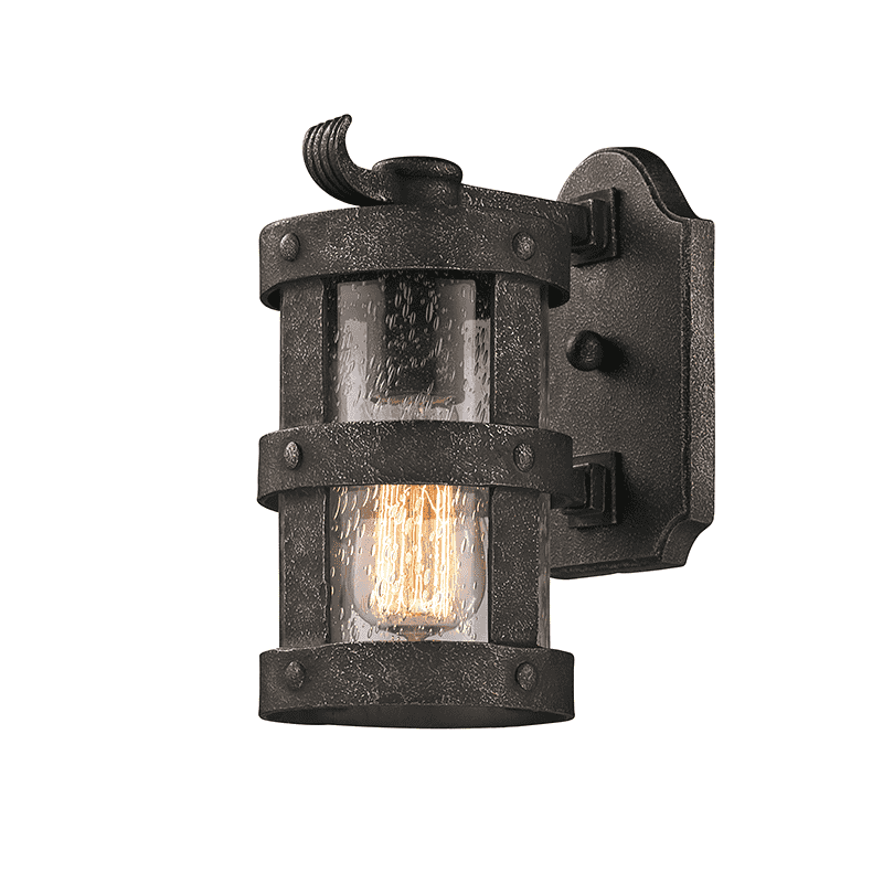 Troy Lighting, Barbosa 1Lt Wall Lantern Small Barbosa Bronze