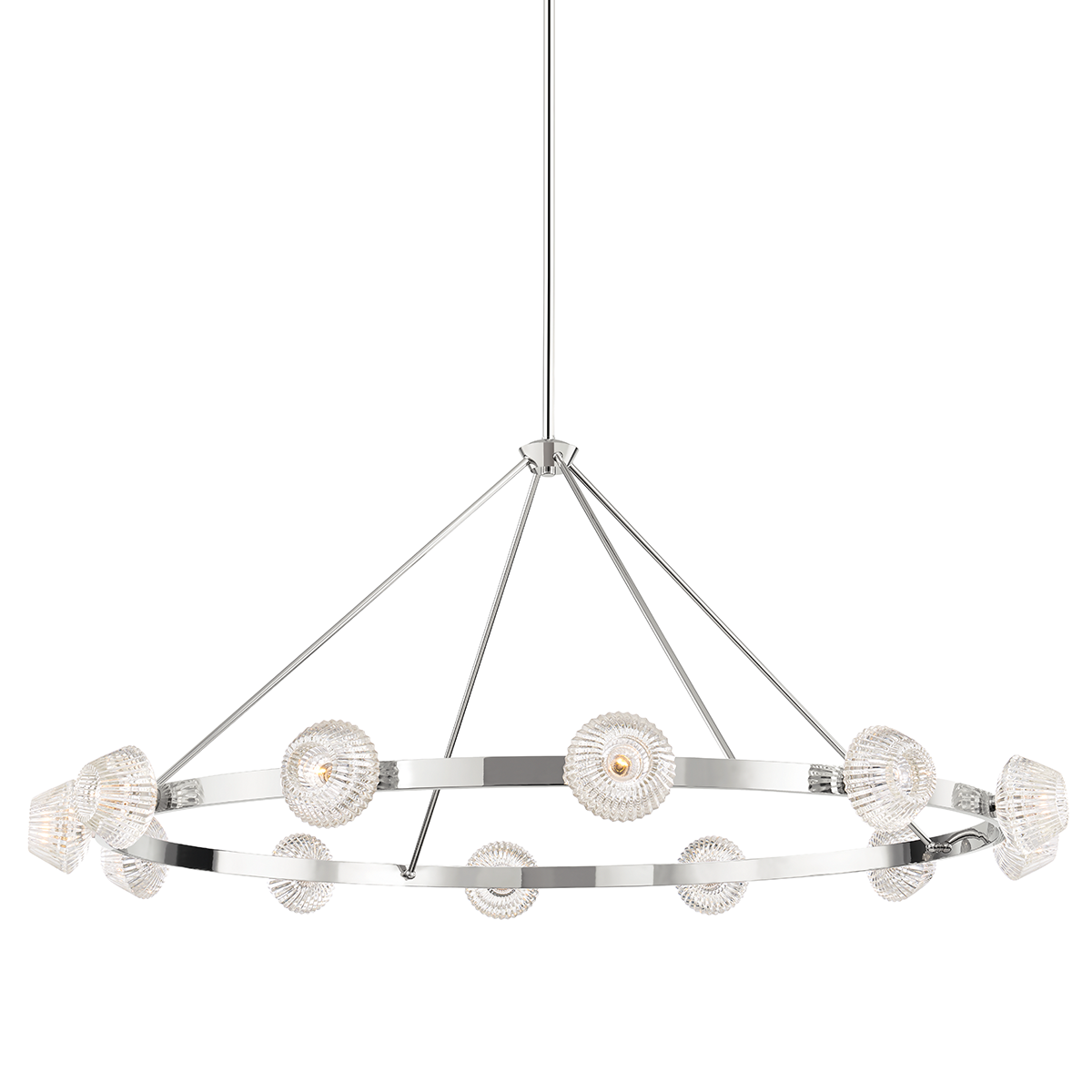 Hudson Valley, Barclay 12 Light Chandelier