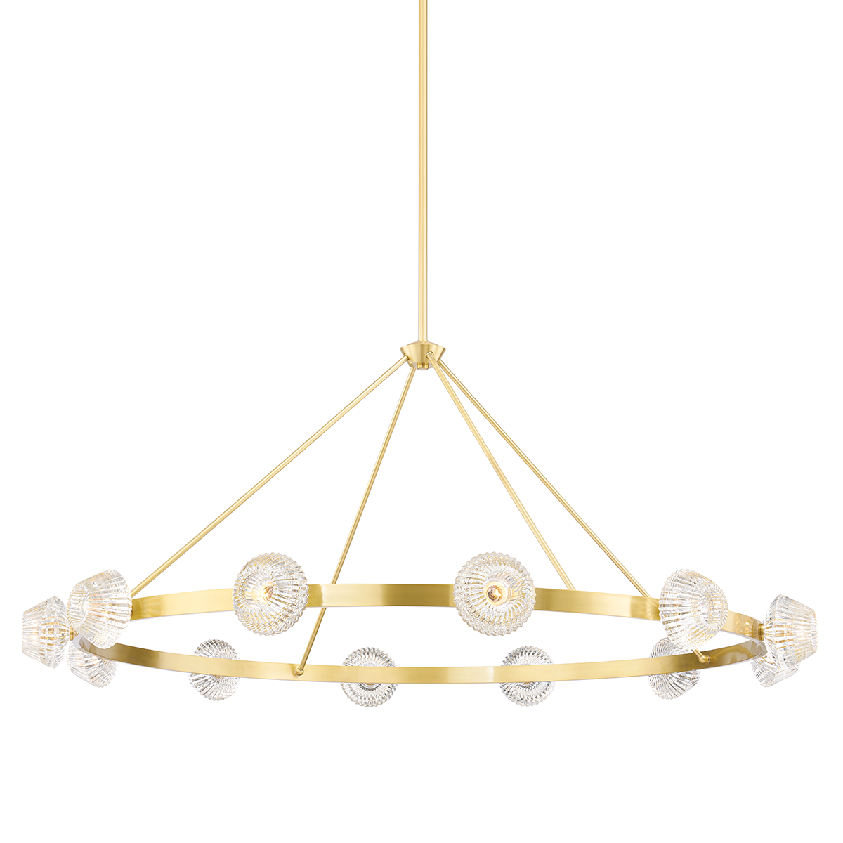 Hudson Valley, Barclay 12 Light Chandelier