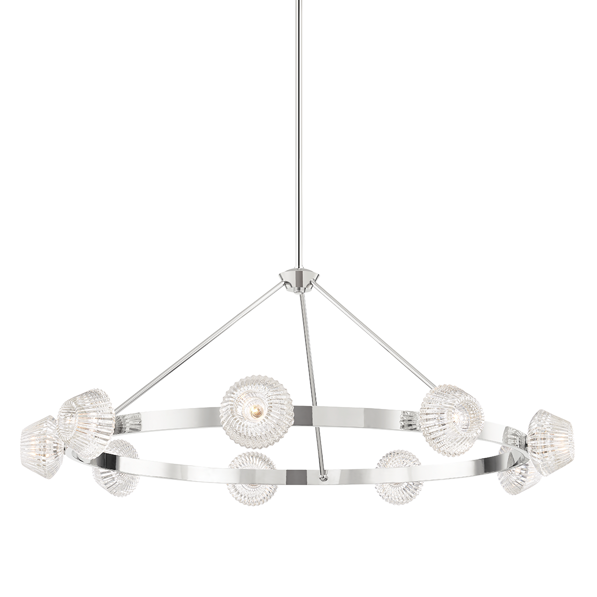 Hudson Valley, Barclay 9 Light Chandelier