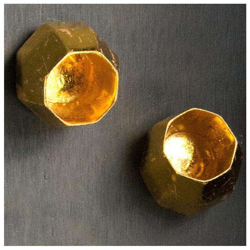 Gold Leaf Design Group, Barnacle Wall Play - Gold - Set Of 20