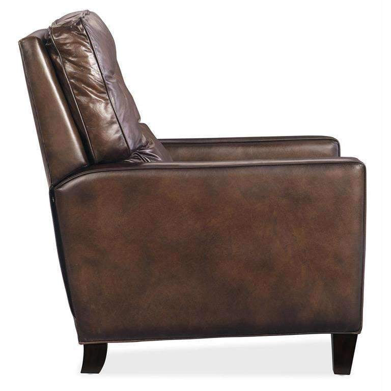 Hooker, Barnes Recliner - Dark Walnut Finish