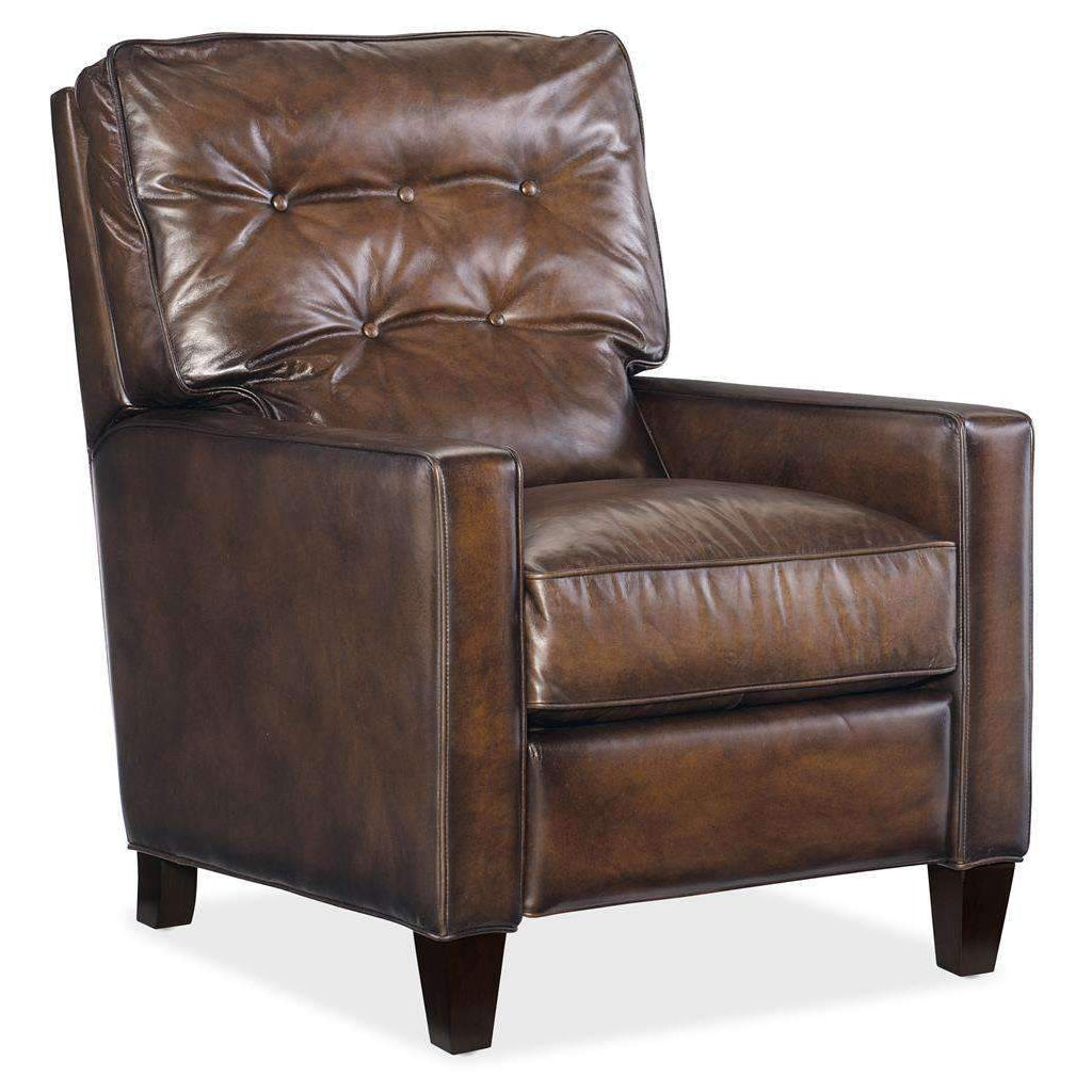 Hooker, Barnes Recliner - Dark Walnut Finish