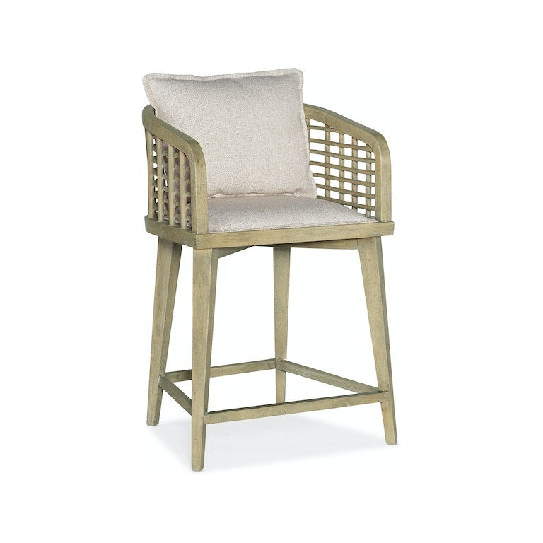 Hooker, Barrel Back Counter Stool