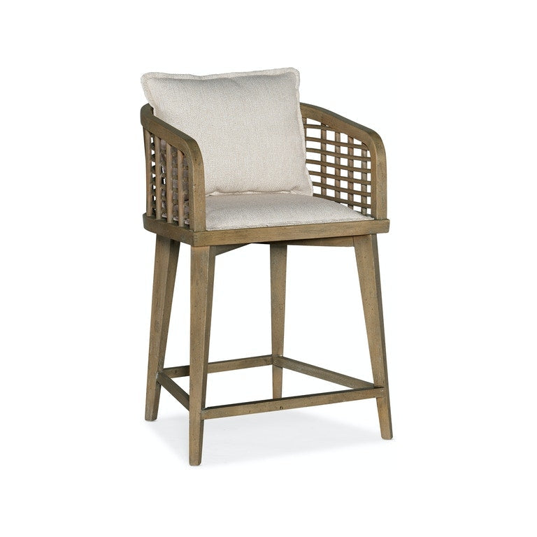 Hooker, Barrel Back Counter Stool