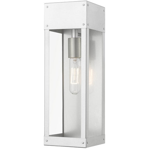 Livex Lighting, Barrett 1 Light 15 inch Outdoor Wall Lantern