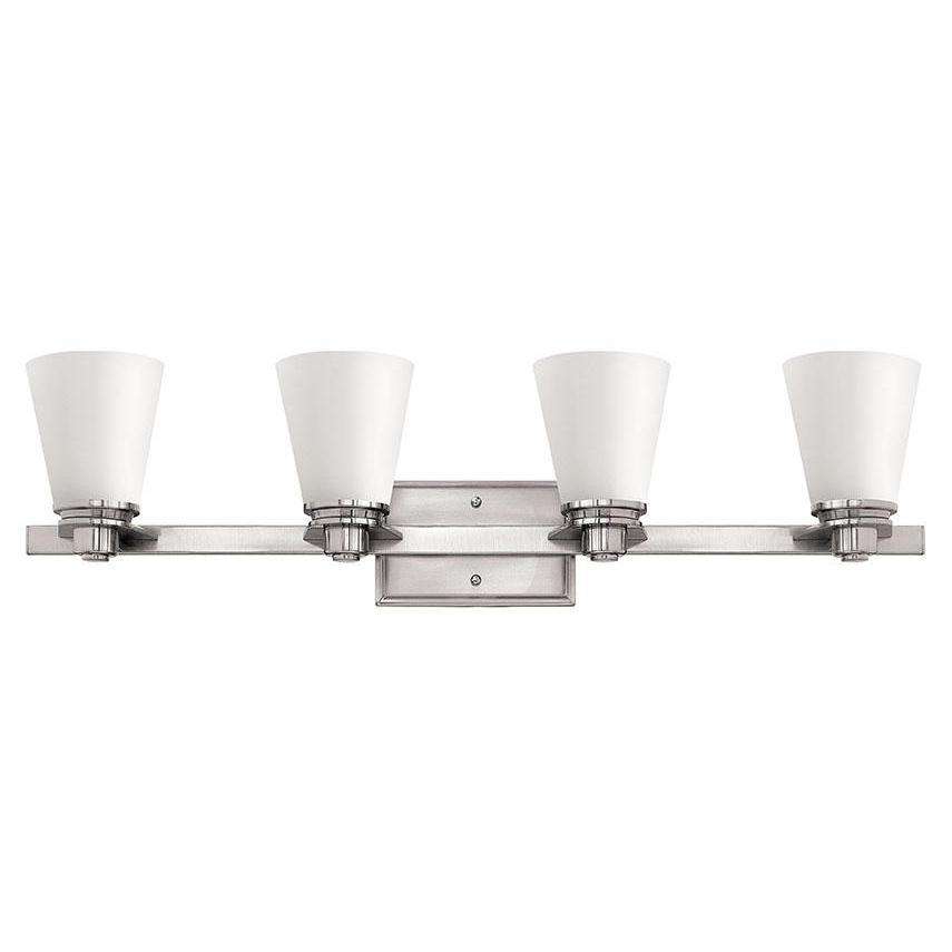 Hinkley Lighting, Bath Avon Bath Four Light Brushed Nickel