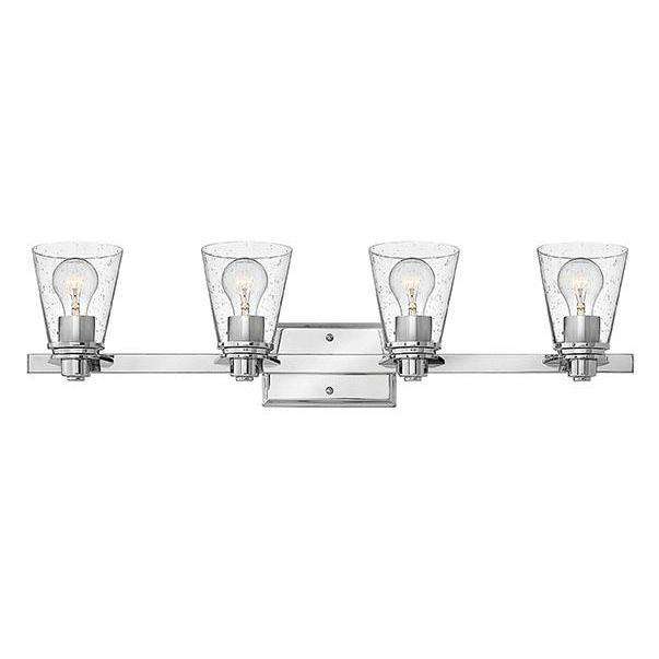 Hinkley Lighting, Bath Avon Bath Four Light Chrome With Clear