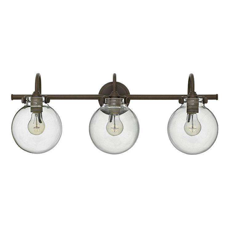 Hinkley Lighting, Bath Congress Bath Three Light Oil Rubbed Bronze