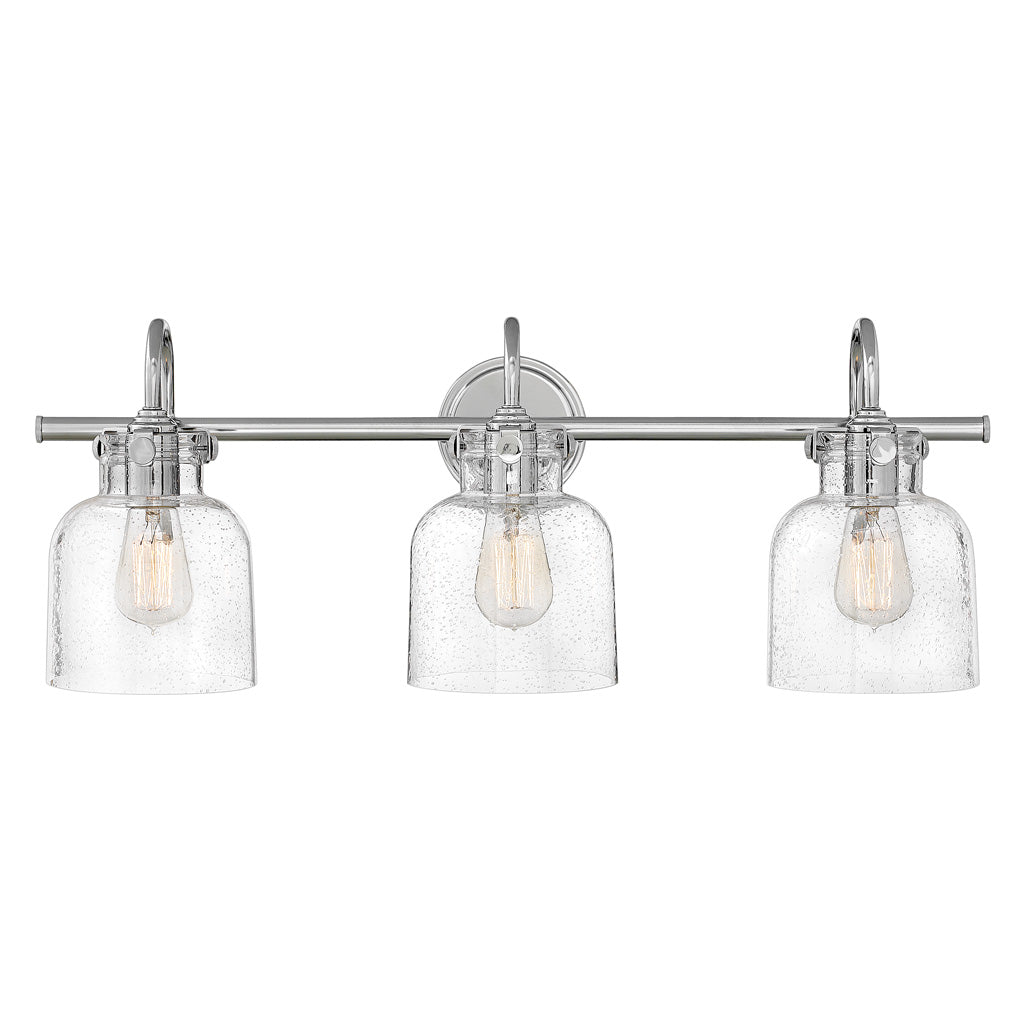 Hinkley Lighting, Bath Congress - Cylinder Glass Three Light Vanity