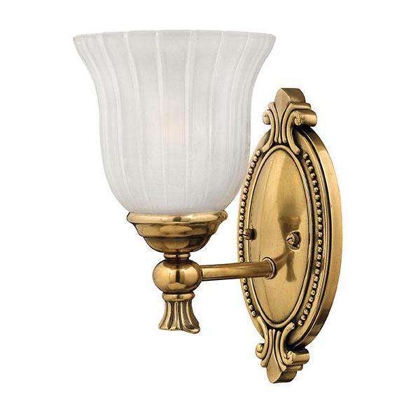 Hinkley Lighting, Bath Francoise Bath Sconce Burnished Brass